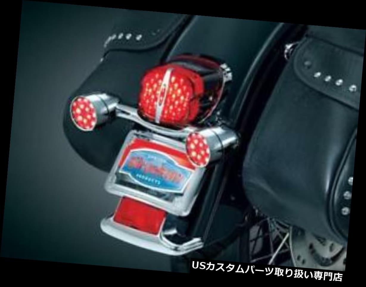USテールライト KuryakynロープロファイルLEDテールライトコンバージョン、煙89-11 FLST / C、89-10 FXST Kuryakyn Low Profile LED Taillight Conversion, Smoke 89-11 FLST/C,89-10 FXST 【並行輸入品】|カスタムパーツ WORLD倉庫