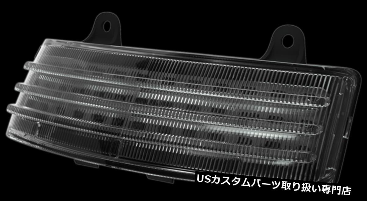 USテールライト カスタムダイナミクス06-09ハーレーツーリングEFI FLHX用LED Tribarテールライトスモーク Custom Dynamics Smoked LED Tribar Taillight For 06-09 Harley Touring EFI FLHX 【並行輸入品】