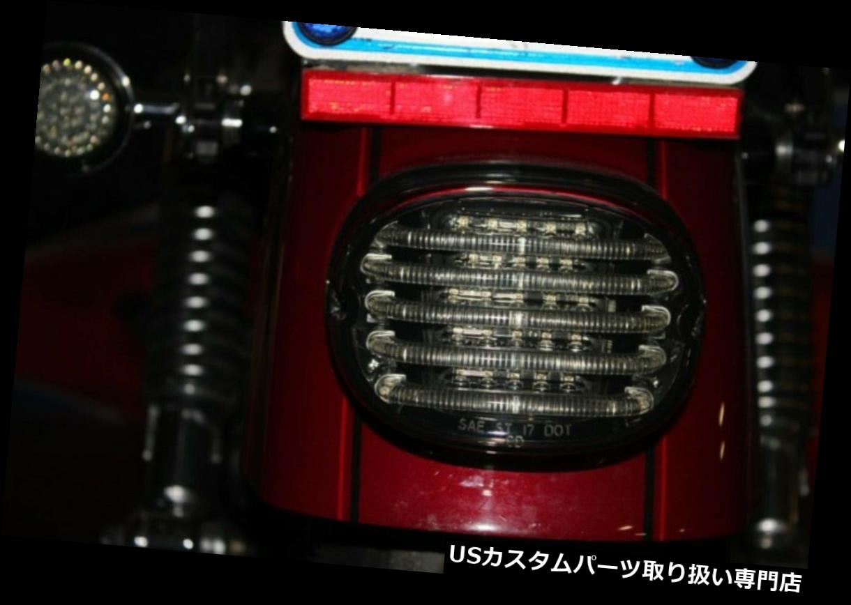 USテールライト ProBeam LEDスモークロープロファイルテールライトドット承認99-19ハーレー（タグライトなし） ProBeam LED Smoke Low Profile Taillight DOT Approved 99-19 Harley (NO TAG LIGHT) 【並行輸入品】