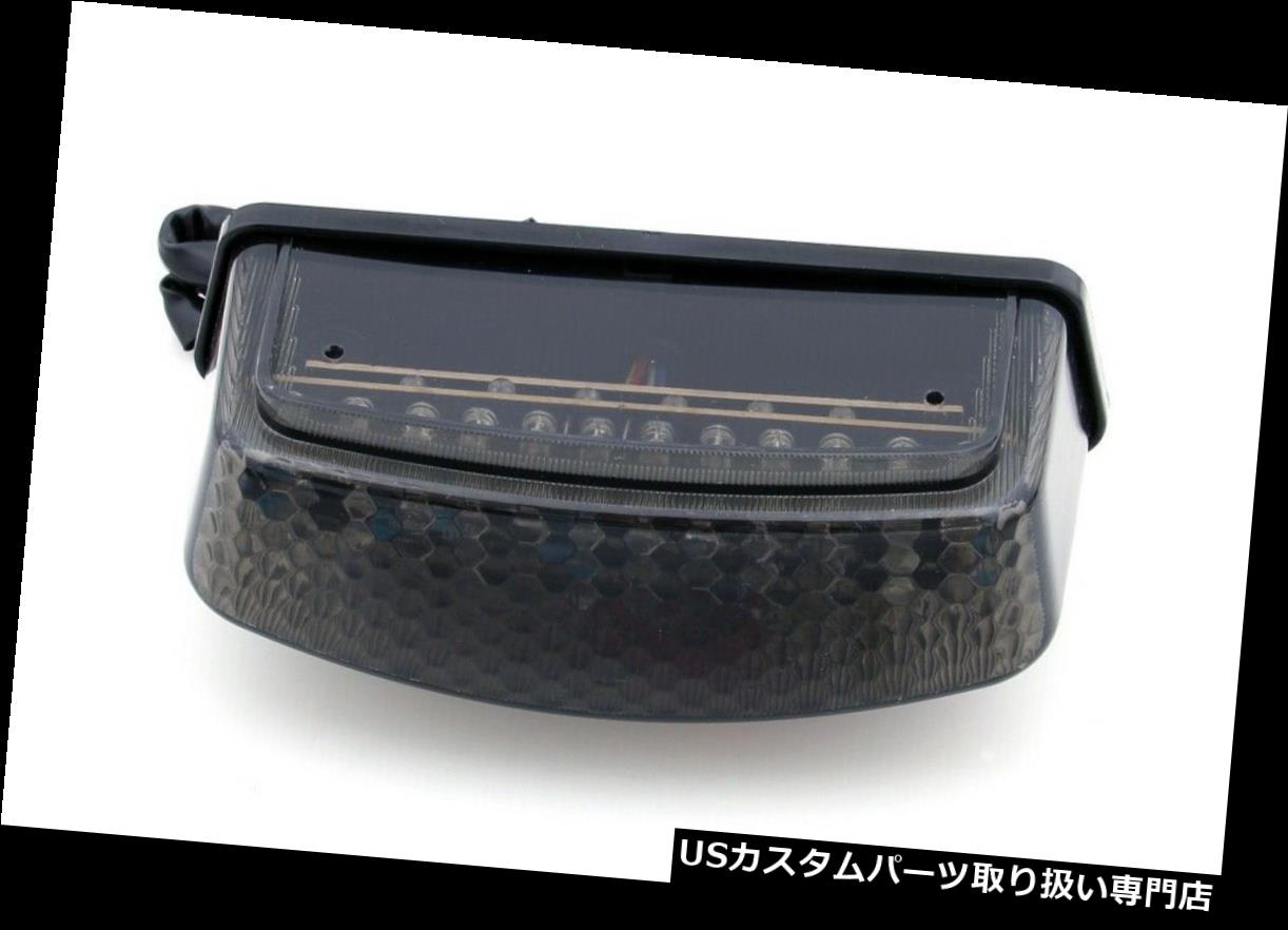 USテールライト LEDテールライトターンシグナルはDucati Monster 400/600/620/69に適合 5/750/800/900煙 LED TailLight Turn Signals Fits Ducati Monster 400/600/620/695/750/800/900 Smoke 【並行輸入品】