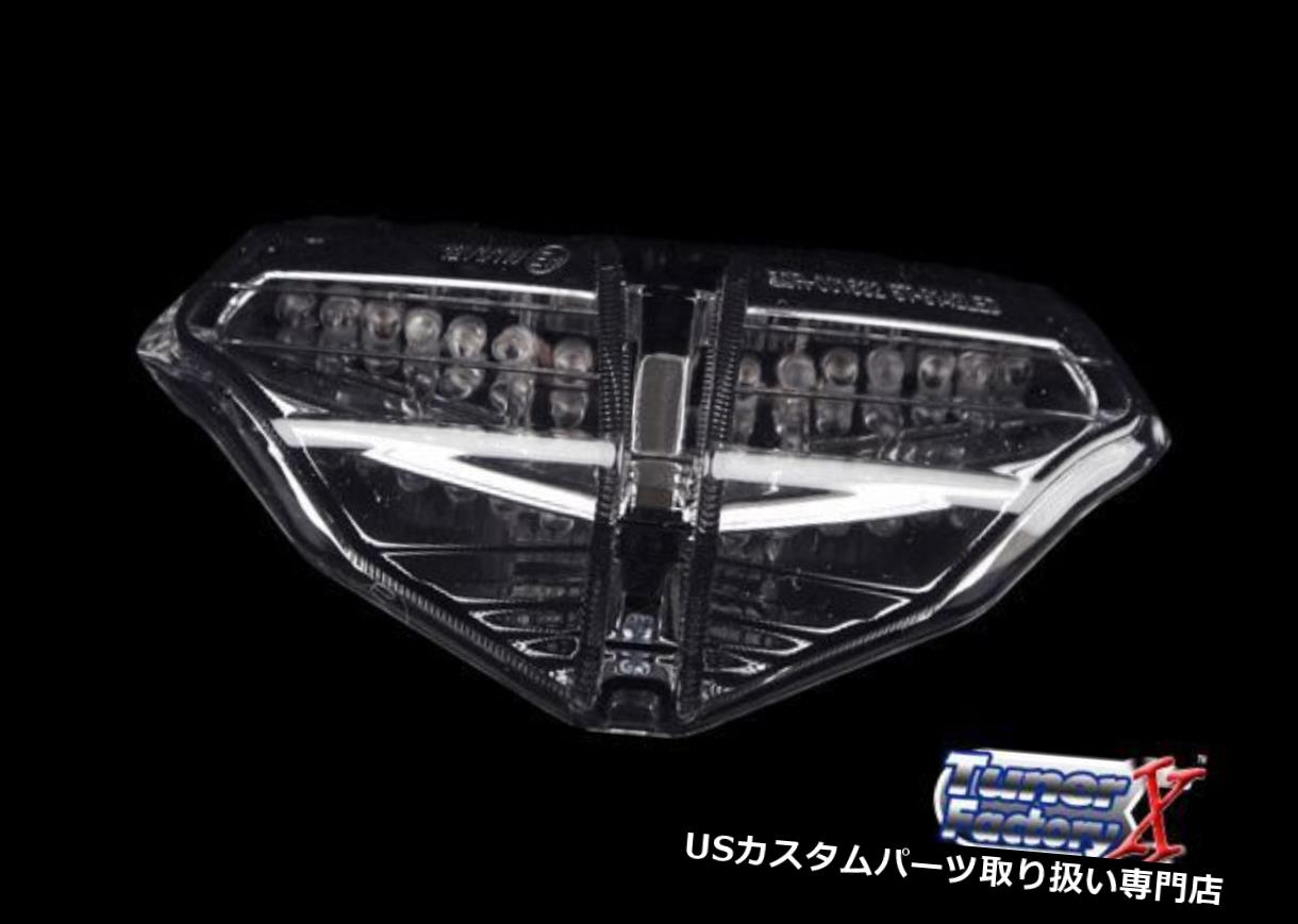 USテールライト Ducati E-Mark 07-13 848 1098 1198インテグレーテッドLEDテールライトSMOKE 2014 2013 2011 Ducati E-Mark 07-13 848 1098 1198 INTEGRATED LED Tail Light SMOKE 2014 2013 2011 【並行輸入品】