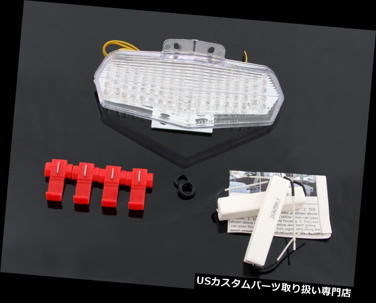 USテールライト クリアLEDテールライト一体型ターンシグナルDucati 749/999 2002-2007 Multistrada Clear LED Taillight integrated Turn Signals Ducati 749/999 2002-2007 Multistrada 【並行輸入品】|カスタムパーツ WORLD倉庫