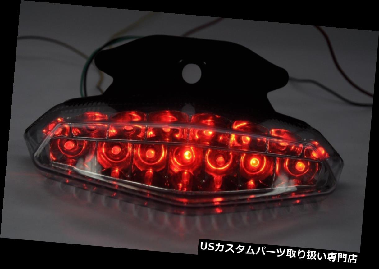 USテールライト テールライトLEDスモックシーケンシャルインテグレーテッドターンシグナルDucati 09-12 Hypermotard Tail Light LED Smok Sequential Integrated Turn Signal Ducati 09-12 Hypermotard 【並行輸入品】