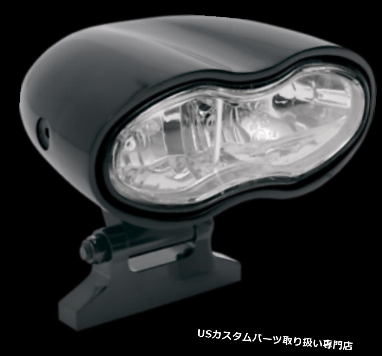 USヘッドライト Drag Specialties HEADLIGHT WAVE BLACKクリアレンズLEDハーレーダビッドソン Drag Specialties HEADLIGHT WAVE BLACK Clear Lens LED harley davidson 【並行輸入品】 40,469円