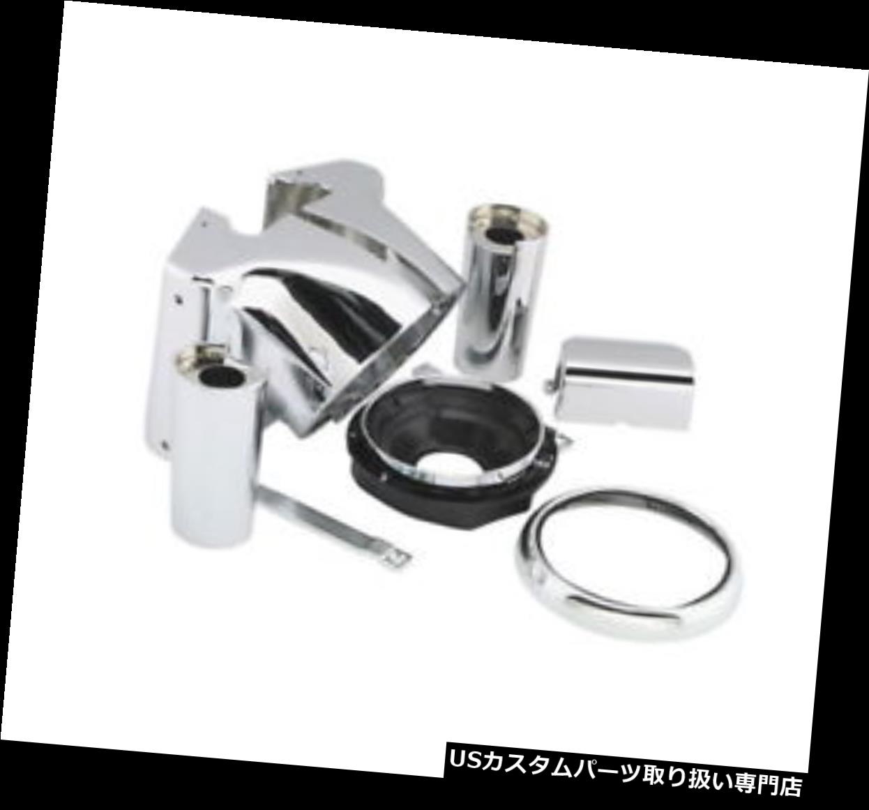 USヘッドライト ハーレーダビッドソン用貨物列車用ヘッドライトナセルクローム nソフテイル Freight Train Headlight Nacelle Chrome For Harley-Davidson Softail 【並行輸入品】