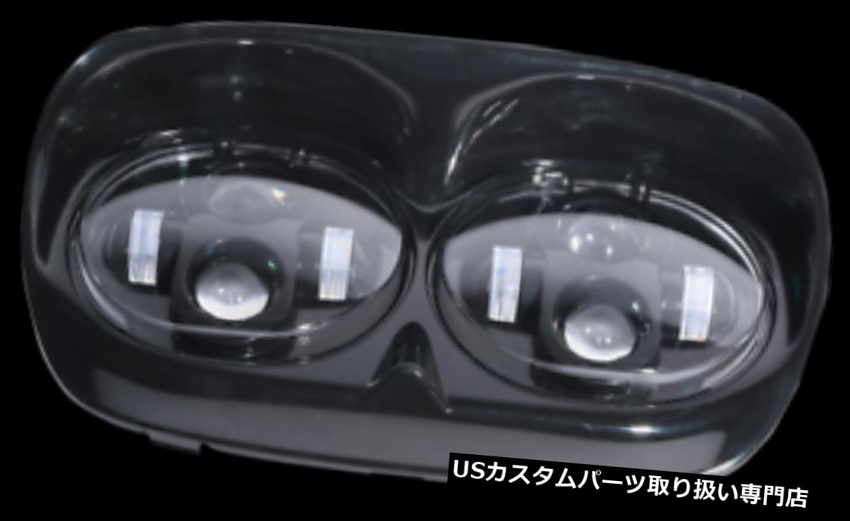 USヘッドライト Rivco製品ハーレーロードグライドLEDヘッドライトアセンブリLED-145B Rivco Products Harley Road Glide LED Headlight Assembly LED-145B 【並行輸入品】 79,860円
