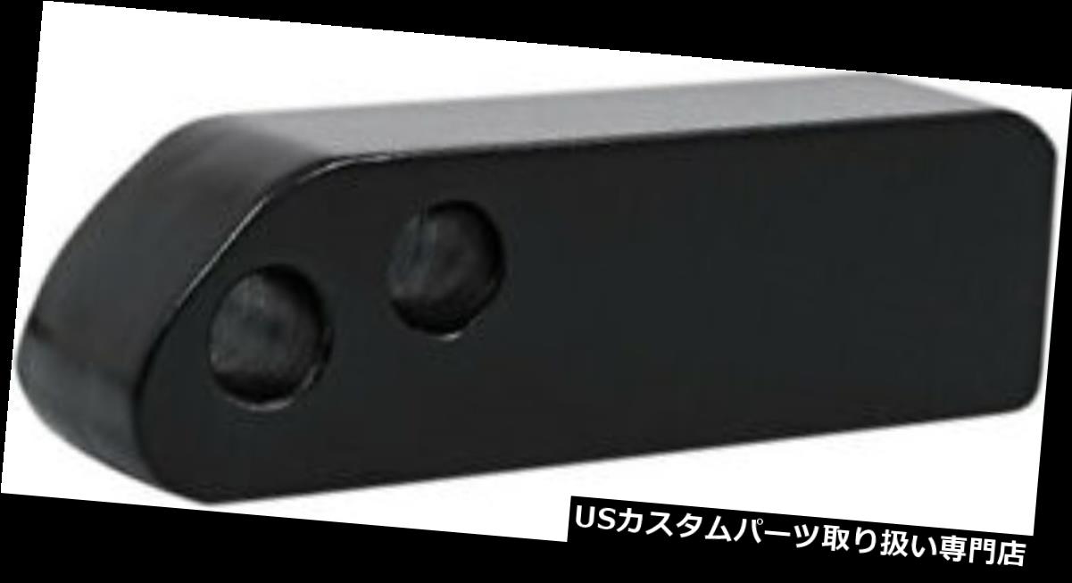 USヘッドライト 取付ブロックヘッドライトエクステンションブラック - HARLEY DAVIDSON DYNA STREET BOB ... Mounting block headlight extension black - HARLEY DAVIDSON DYNA STREET BOB GL... 【並行輸入品】