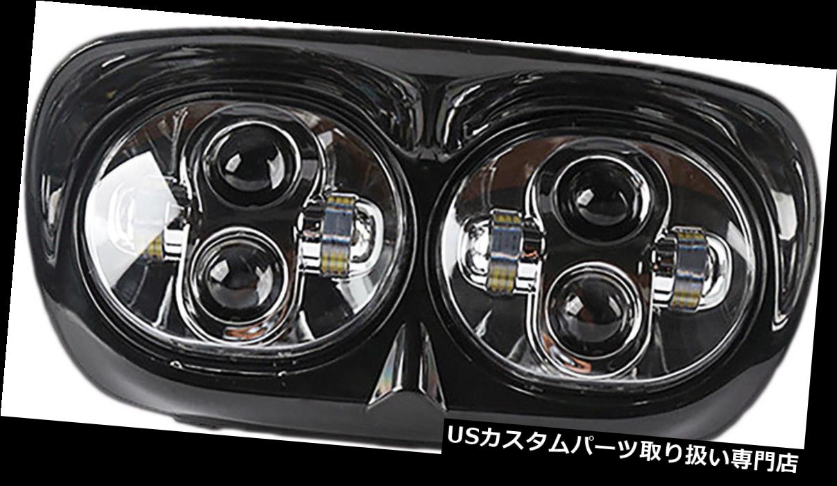 USヘッドライト PATHFINDER ROAD GLIDE LEDヘッドライトブラックHRGLEDAB PATHFINDER ROAD GLIDE LED HEADLIGHT BLACK HRGLEDAB 【並行輸入品】