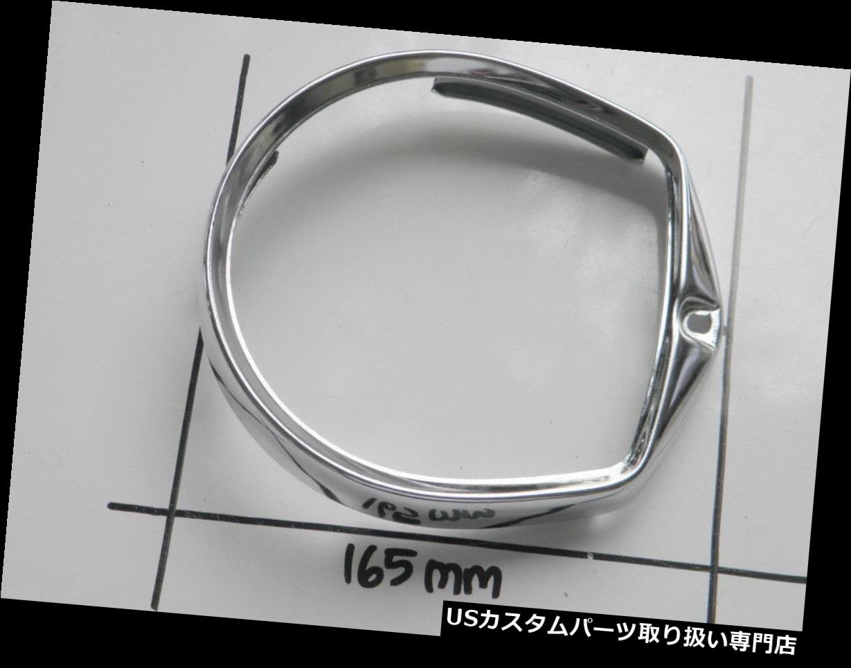 USヘッドライト NOS純正スズキ50 M15 M12 K10 K10P K11 K11P K15 K15Pヘッドライトヘッドランプリム NOS Genuine Suzuki 50 M15 M12 K10 K10P K11 K11P K15 K15P Headlight Head Lamp Rim 【並行輸入品】