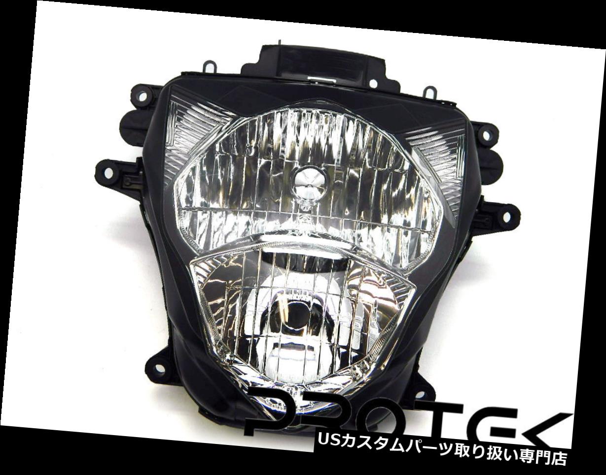 USヘッドライト 2011-2017 Suzuki GSXR600 GSXR 750の交換用ヘッドライトランプハウジングアセンブリ Replacement Headlight Lamp Housing Assembly For 2011-2017 Suzuki GSXR600 GSXR750 【並行輸入品】
