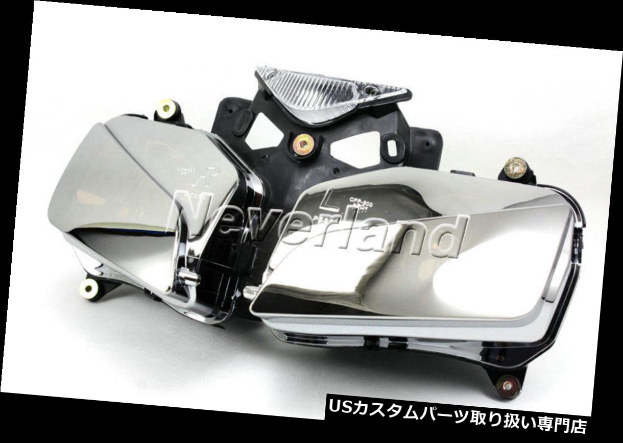 USヘッドライト ホンダCBR1000RR CBR1000 2004-2007のためのNEVERLAND 12Vシルバーオートバイヘッドライト NEVERLAND 12V Silver Motorcycle Headlight For Honda CBR1000RR CBR1000 2004-2007 【並行輸入品】