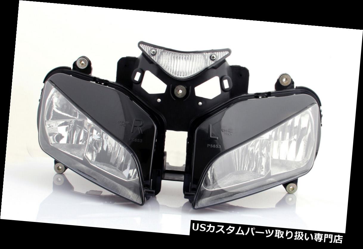 USヘッドライト ホンダCBR1000RR 2004-2007のためのオートバイの前部ヘッドライトのヘッドライトアセンブリ明確 Motorcycle Front Headlight Headlamp Assembly For Honda CBR1000RR 2004-2007 Clear 【並行輸入品】