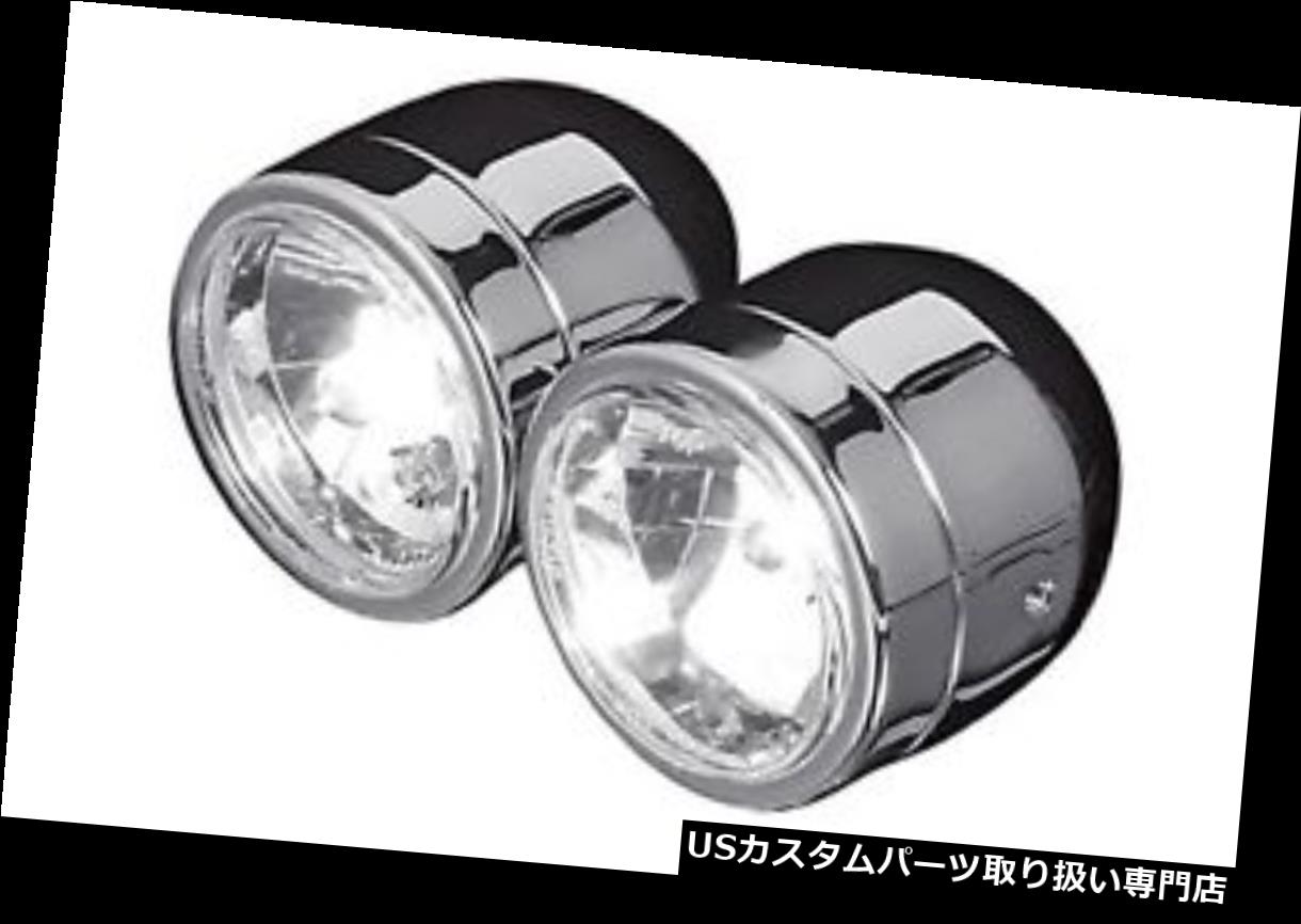 USヘッドライト ダブルヘッドライトホンダCB 600 900ホーネット750 1000クロームツインヘッドライト Double Headlight Honda CB 600 900 Hornet 750 1000 CHROMED TWIN HEADLIGHT 【並行輸入品】