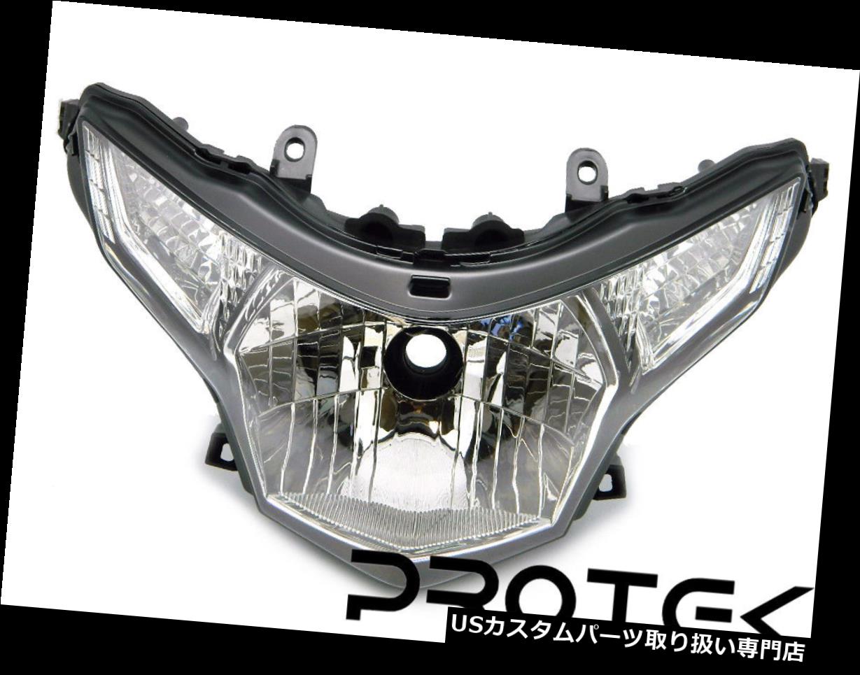 USヘッドライト 2011-2013年ホンダCBR250Rのための交換用ヘッドライトヘッドランプハウジングアセンブリ Replacement Headlight Head Lamp Housing Assembly For 2011-2013 Honda CBR250R 【並行輸入品】