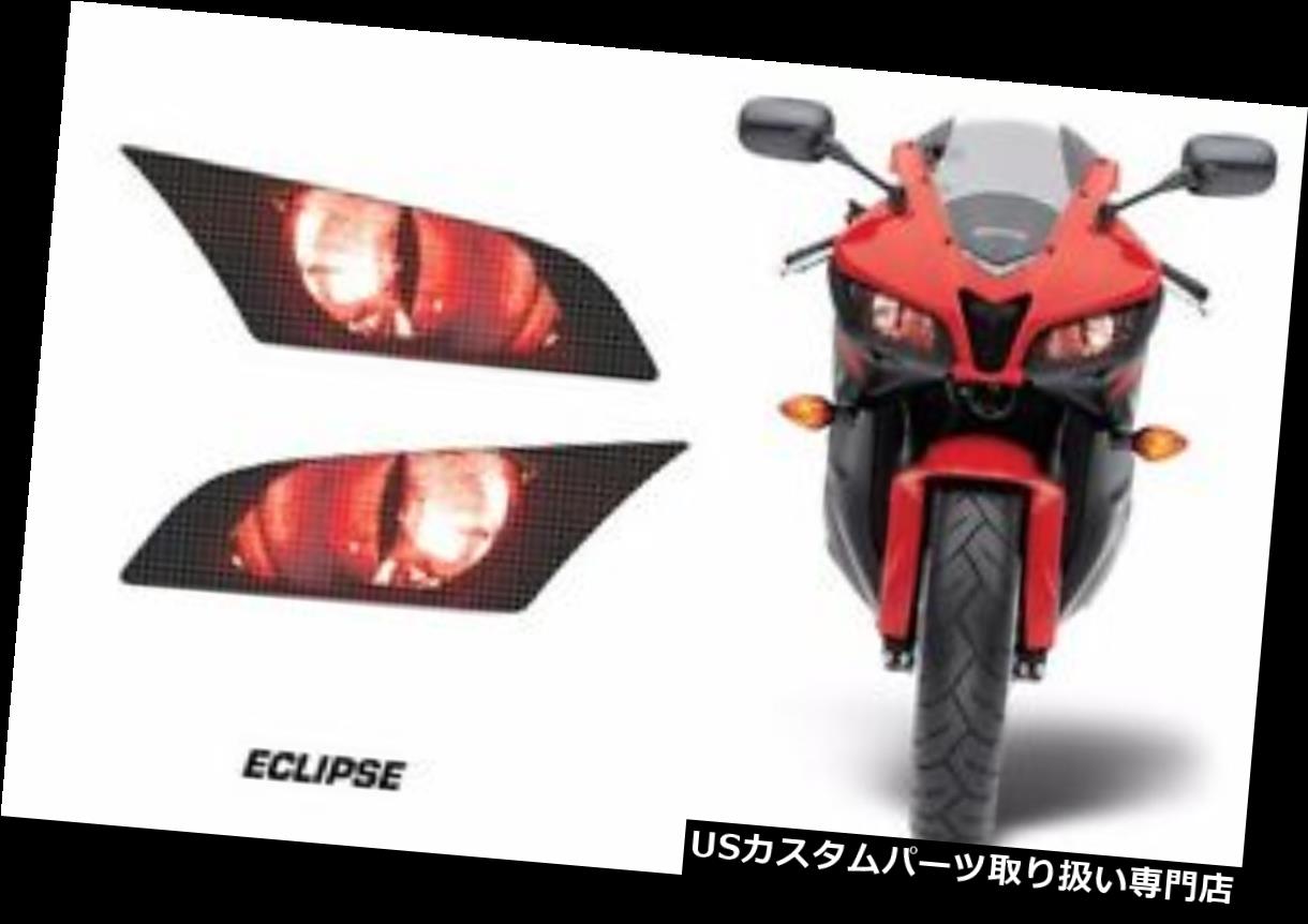 USヘッドライト ホンダCBR 600RR 2009-2012 ECLIPSE RED用ヘッドライトアイグラフィックスキットデカールカバー Headlight Eye Graphics Kit Decal Cover For Honda CBR 600RR 2009-2012 ECLIPSE RED 【並行輸入品】|カスタムパーツ WORLD倉庫