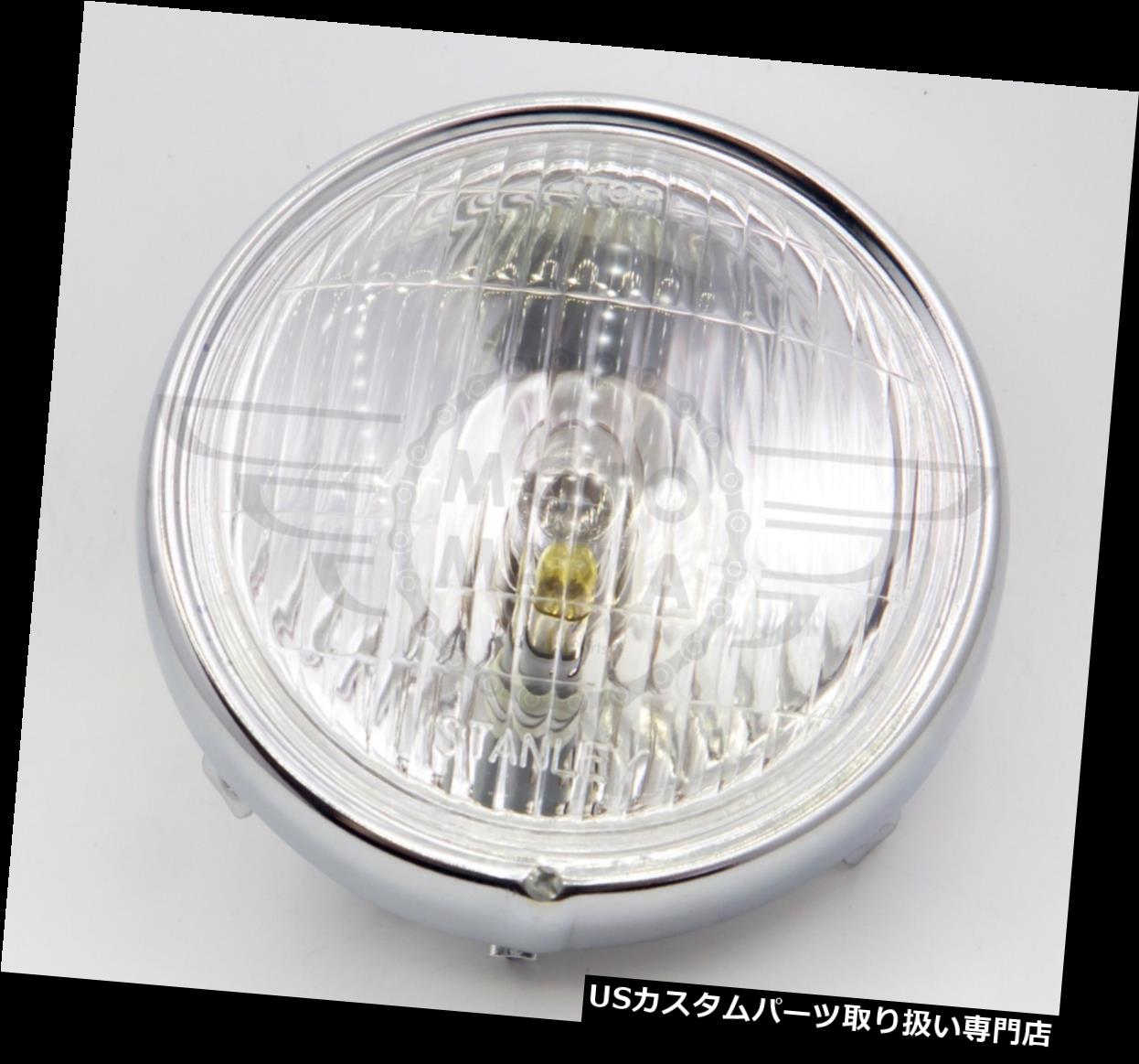 USヘッドライト ラウンドヘッドライトアセンブリホンダカブC50 C65 C70 C90 CT90 Round Headlight Assembly Honda Cub C50 C65 C70 C90 CT90 【並行輸入品】
