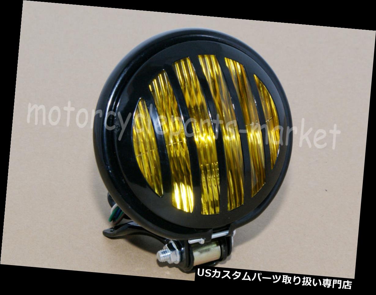 USヘッドライト ホンダスズキハーレーチョッパーボバー用ユニバーサルレトロ5 \