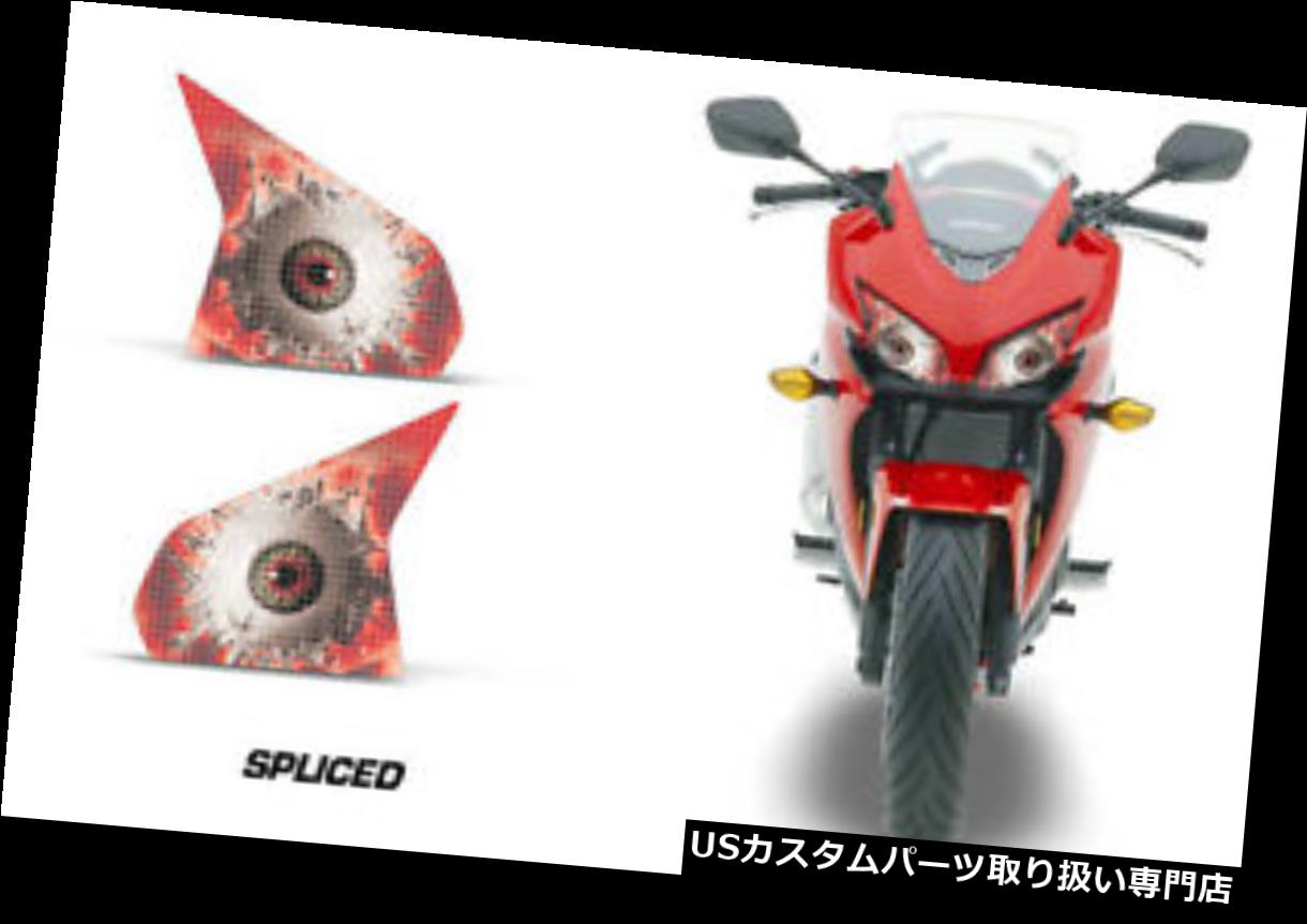 Usヘッドライト ホンダcbr 500rr 2013 2014 Spliced用ヘッドライトアイグラフィックスキットデカールカバー Headlight Eye Graphics Kit Decal Cover For Honda Cbr 500rr 2013 2014 Spliced Abramsfinancial Ca