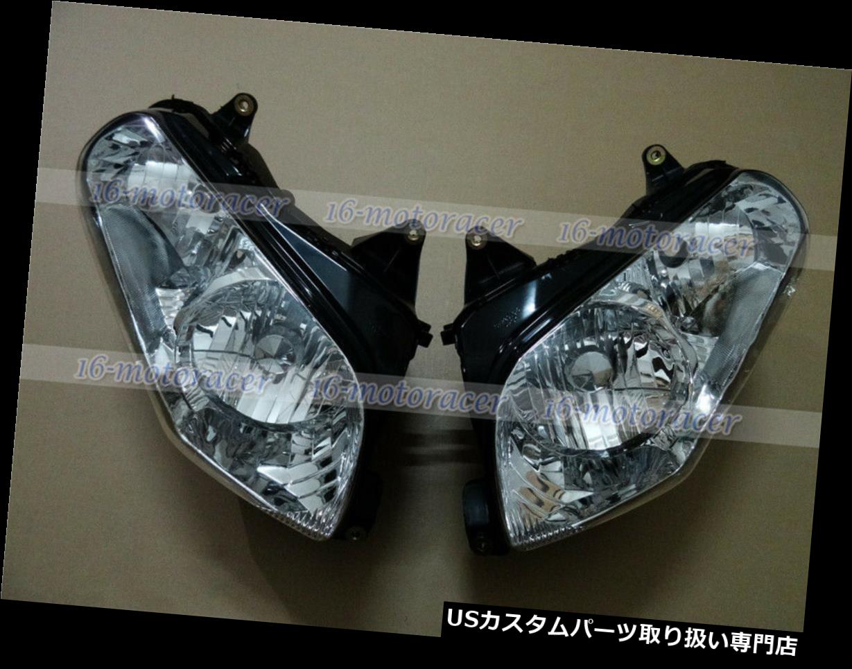 USヘッドライト 2001-2006ホンダGL1800 a＃01に適合するオートバイのヘッドライトヘッドランプアセンブリ Motorcycle Headlight Headlamp Assembly Fit for 2001-2006 Honda GL1800 a#01 【並行輸入品】
