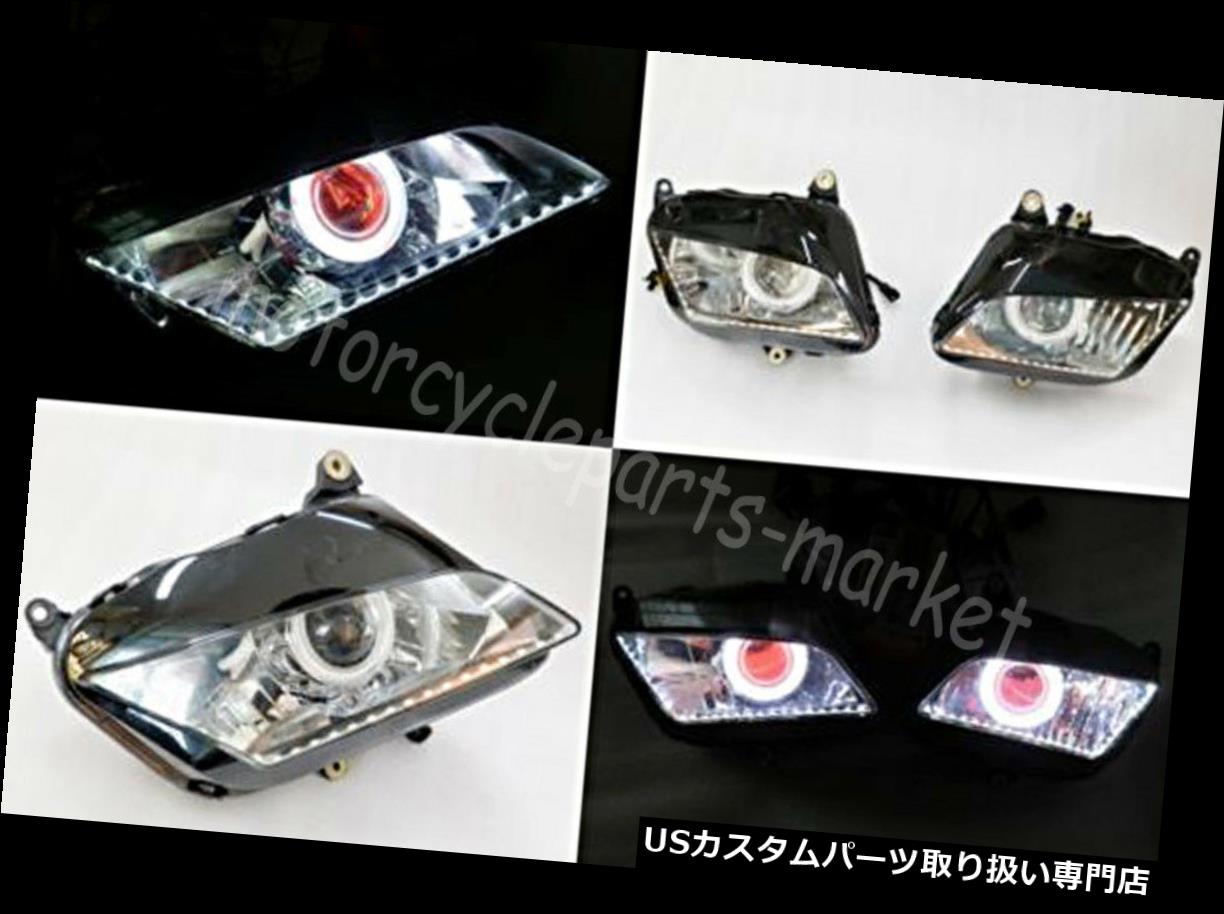 USヘッドライト エンジェルアイHIDプロジェクターデーモンアイヘッドライト組み立てホンダCBR 600RR 2007-2012 Angel Eye HID Projector Demon Eye Headlight Assembled Honda CBR 600RR 2007-2012 【並行輸入品】|カスタムパーツ WORLD倉庫