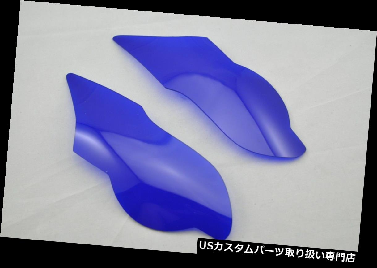 USヘッドライト ホンダ08-11 CBR1000RRのための青いバイクスポーツヘッドライトヘッドライトカバーレンズ Blue Motorbike Sport Head Light Headlight Cover Lens For Honda 08-11 CBR1000RR 【並行輸入品】