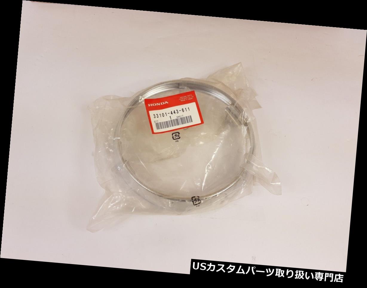 USヘッドライト クロームヘッドライトリムホンダCB400Nスーパードリームオリジナルニューパーツ Chrome Headlight Rim Honda CB400N Superdream Original New Part 【並行輸入品】