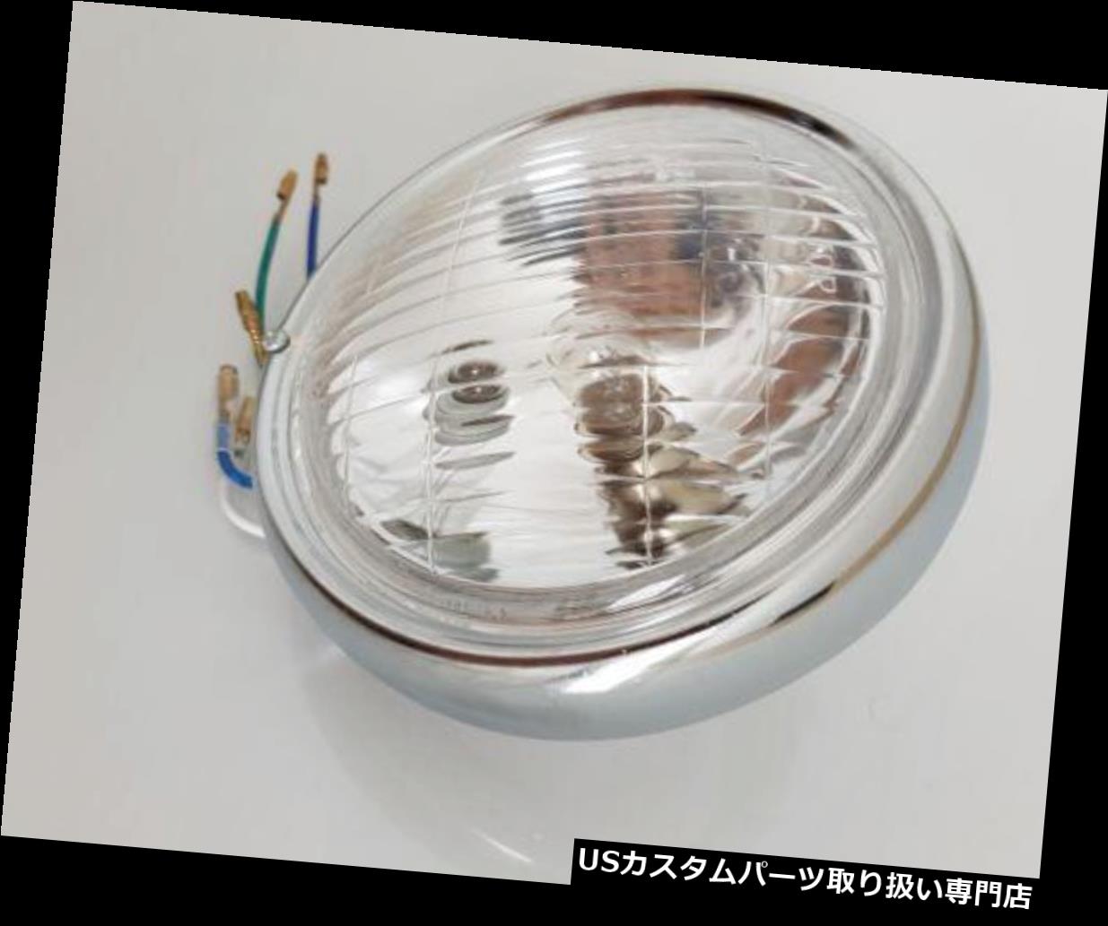 USヘッドライト 新しいクロムヘッドライトアセンブリホンダカブC50 C65 C65M C70 C90霧/側面が含まれて new chrome Headlight assembly Honda cub C50 C65 C65M C70 C90 fog / side included 【並行輸入品】