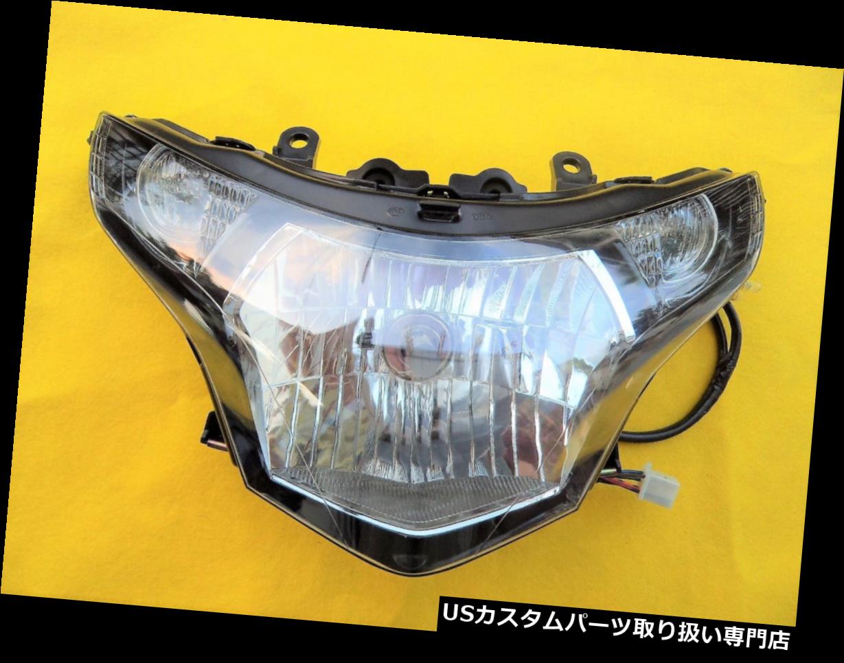 USヘッドライト ホンダCBR125ヘッドライトレンズ＋電球＋ワイヤリングコンプリートセット2011 - 2018 Honda CBR125 Headlight inc Lens + Bulbs + Wiring COMPLETE SET 2011 - 2018 【並行輸入品】
