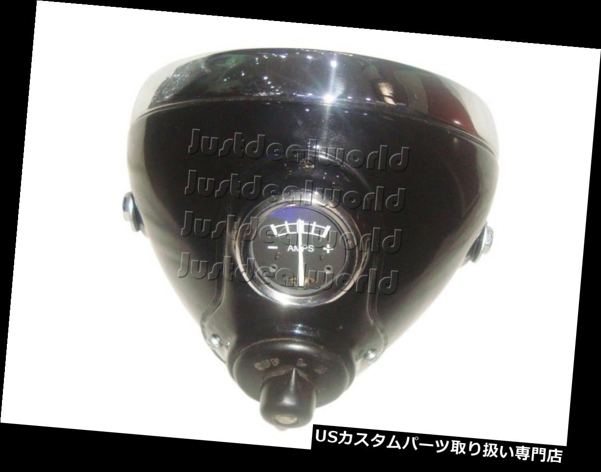 USヘッドライト ルーカスDU142スタイルヘッドランプ6 1/2 "フラットガラスヘッドライトフィットBSA TRIUMPH NORTON Lucas DU142 STYLE HEAD LAMP 6 1/2" FLAT GLASS HEADLIGHT FITS BSA TRIUMPH NORTON 【並行輸入品】｜カスタムパーツ WORLD倉庫