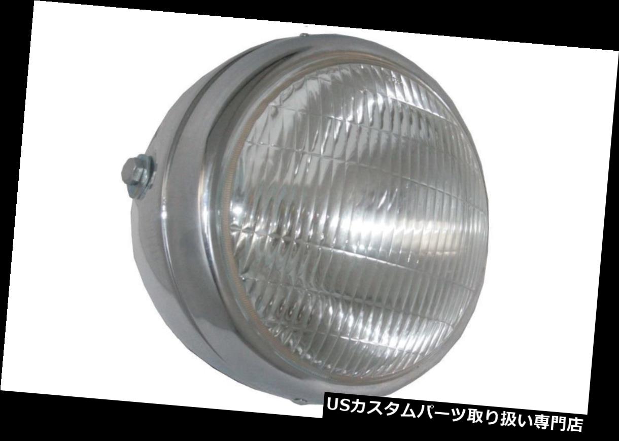 USヘッドライト トライアンフヘッドライトヘッドランプコンプリートクロームプレート7インチルーカスタイプT160 T140 750 S2u Triumph Headlight Headlamp Complete Chrome Plate 7\