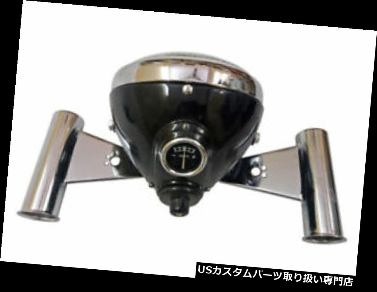USヘッドライト レプリカルーカスヘッドライトランプ7インチSSU700P（ブラケット付）Ariel AJS Replica Lucas Head Light Lamp 7" SSU700P With Brackets Triumph Ariel AJS 【並行輸入品】｜カスタムパーツ WORLD倉庫