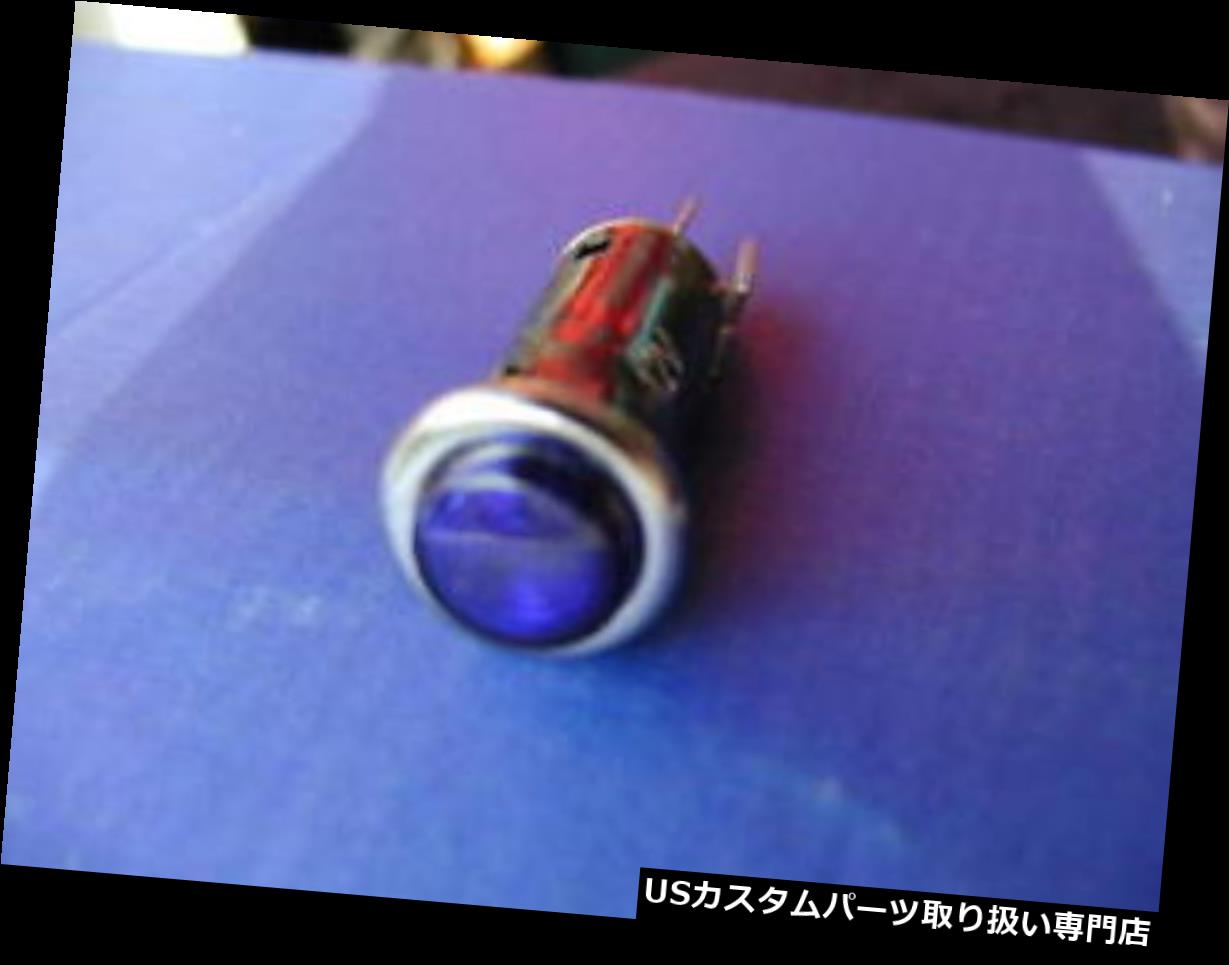 USヘッドライト 古典的なオートバイのヘッドライトのための小さい円形の青い警告灯BSA Triumph small round BLUE WARNING LIGHT for headlights on classic motorcycles BSA Triumph 【並行輸入品】