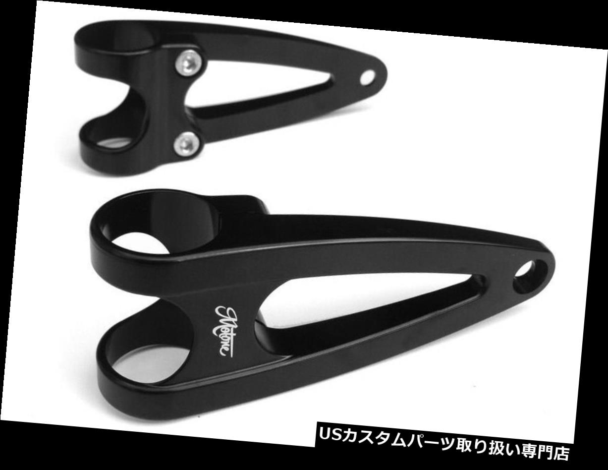 USヘッドライト モトーンヘッドライトブラケットトライアンフボンネビルスルートンストリートツインT120用41MM Motone Headlight Brackets 41MM For Triumph Bonneville Thruxton Street Twin T120 【並行輸入品】