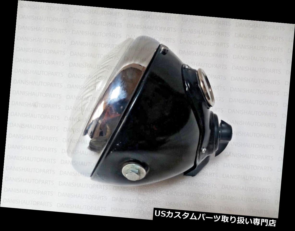 USヘッドライト 7インチルーカスタイプユニバーサルロイヤル - エンフィールド - トライアンフ - BSA - 彼 ヘッドライト - アセンブリ ly-Vintage 7'' Lucas Type Universal Royal-Enfield-Triumph-BSA-Headlight-Assembly-Vintage 【並行輸入品】