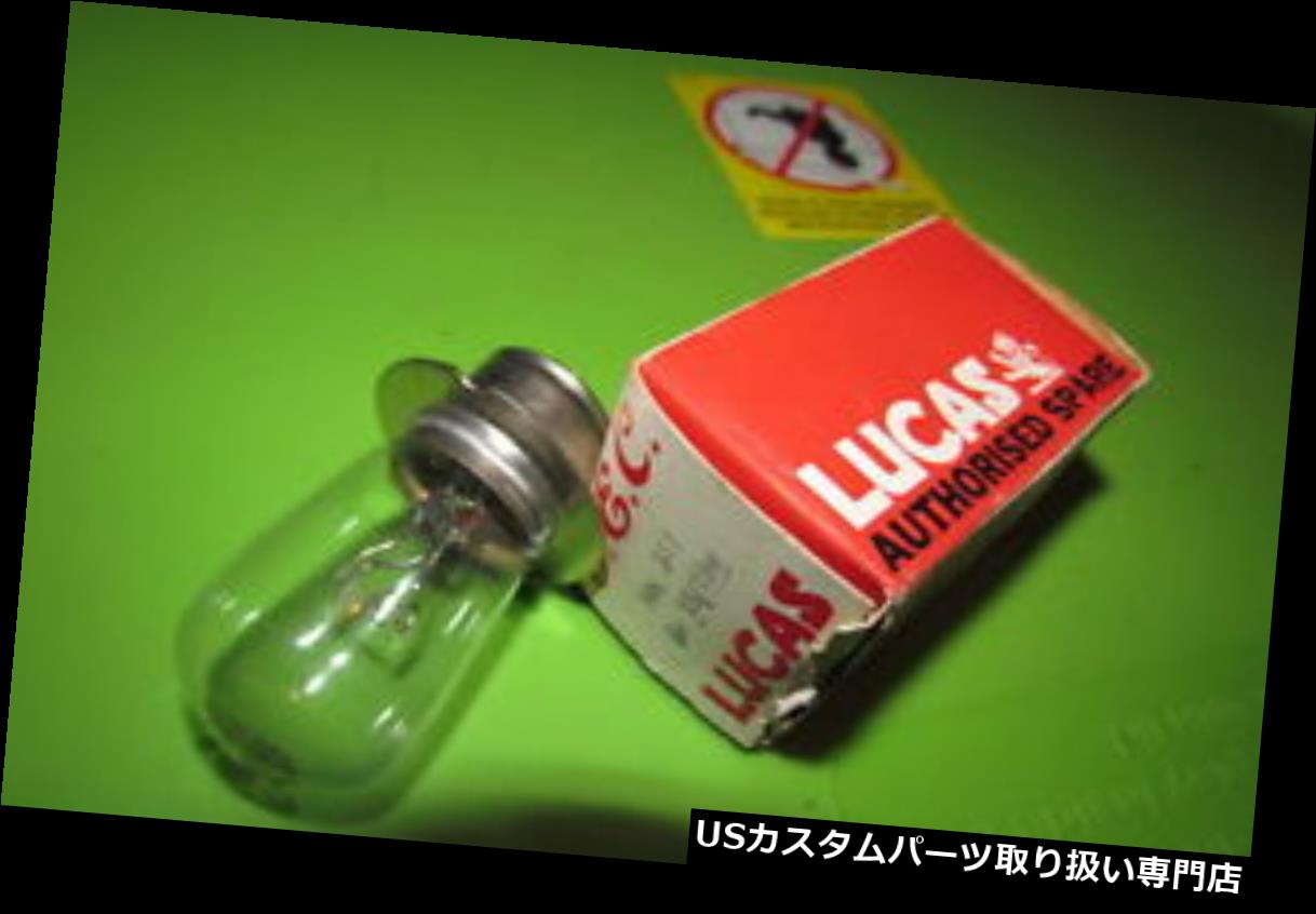 USヘッドライト LUCAS G.E.C. 6ボルトヘッドライト電球18/18 W P / N#311ワットNOS FEO勝利ノートンBSA LUCAS G.E.C. 6v Headlight Bulb 18/18 W P/N# 311 Watt NOS FEO Triumph Norton BSA 【並行輸入品】|カスタムパーツ WORLD倉庫