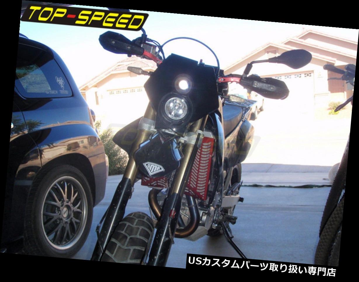 USヘッドライト KTM EXC SX SXF XC用バートバイクスーパーモト12V LEDビジョンヘッドライトストリートファイター Birt Bike Supermoto 12V LED Vision Headlight Streetfighter For KTM EXC SX SXF XC 【並行輸入品】｜カスタムパーツ WORLD倉庫