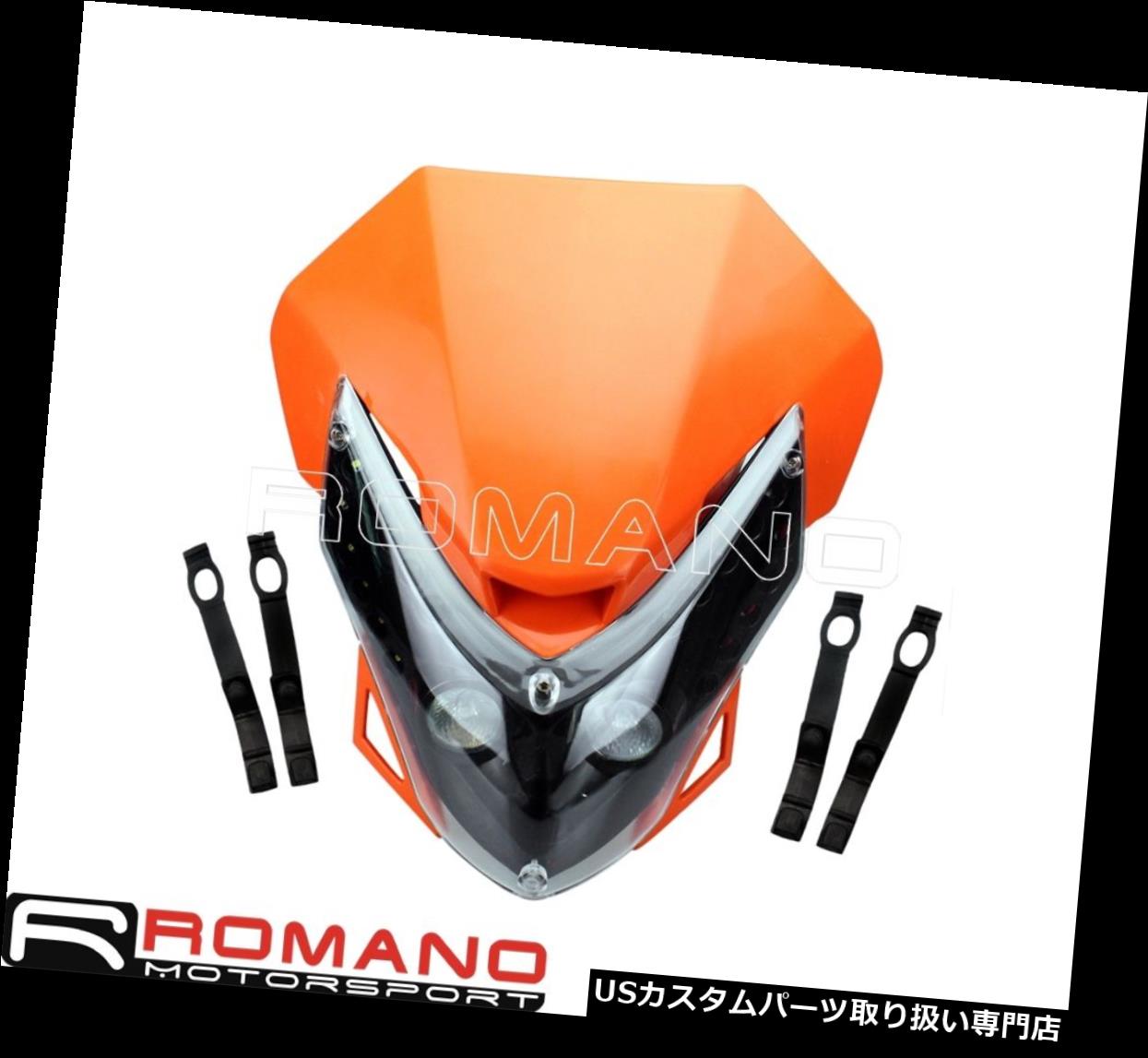 USヘッドライト KTM SMCエンデューロEXCのための土のバイクのモトクロスのストリートバイクLEDのヘッドライトヘッドライト Dirt Bike Motocross Street Bike LED Head Light Headlamp For KTM SMC Enduro EXC 【並行輸入品】｜カスタムパーツ WORLD倉庫 28,028円