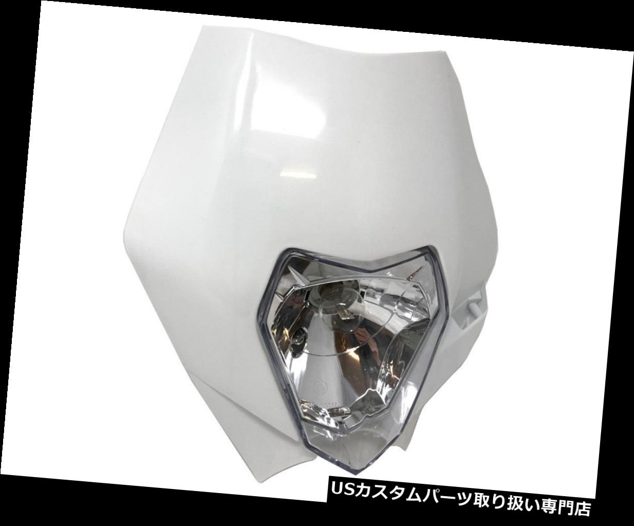 USヘッドライト KTMモトクロス用バイクヘッドライト エンデューロバイクホワイト Motorbike Headlight For KTM Motocross &amp; Enduro Motorbikes WHITE 【並行輸入品】｜カスタムパーツ WORLD倉庫