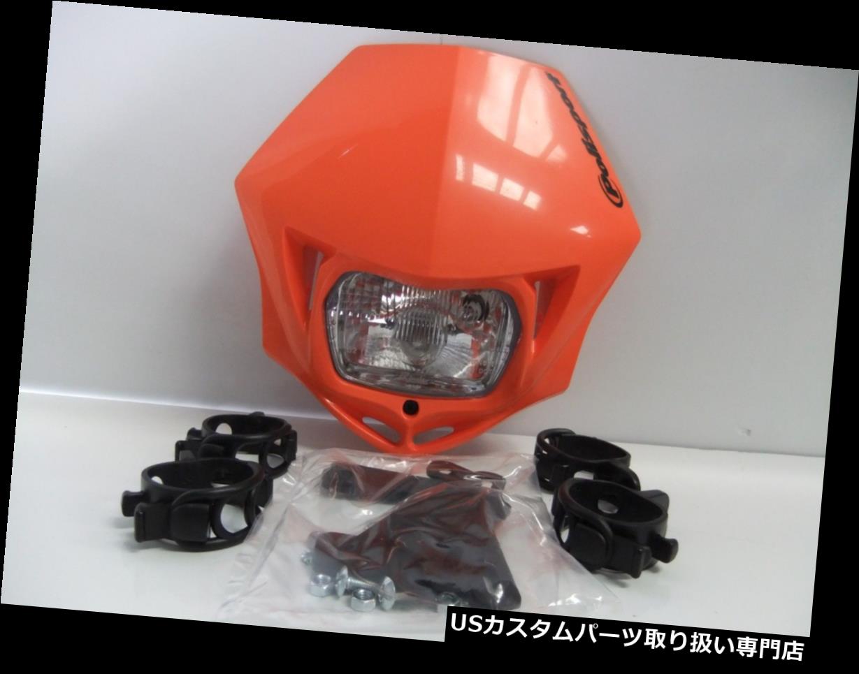 USヘッドライト POLISPORT Road Legal KtmオレンジユニバーサルヘッドライトEnduro Ktm Exc Sx Sxf Xc POLISPORT Road Legal Ktm Orange Universal Headlight Enduro Ktm Exc Sx Sxf Xc 【並行輸入品】|カスタムパーツ WORLD倉庫