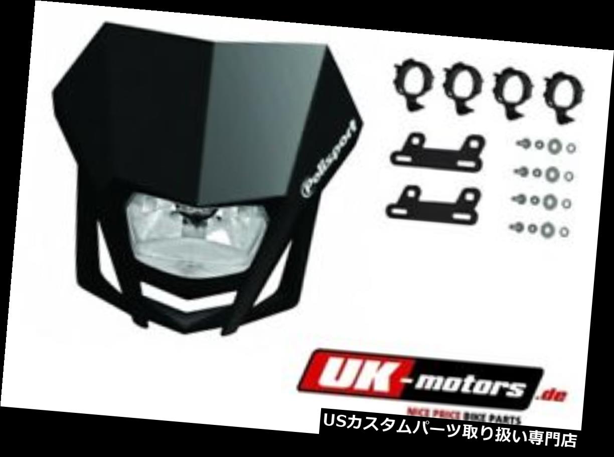 USヘッドライト PolisportライトカバーLmxヘッドライトブラックKTM 620 EGS LC4 EGS620 Polisport Light Cover Lmx Headlight Black KTM 620 EGS LC4 EGS620 【並行輸入品】