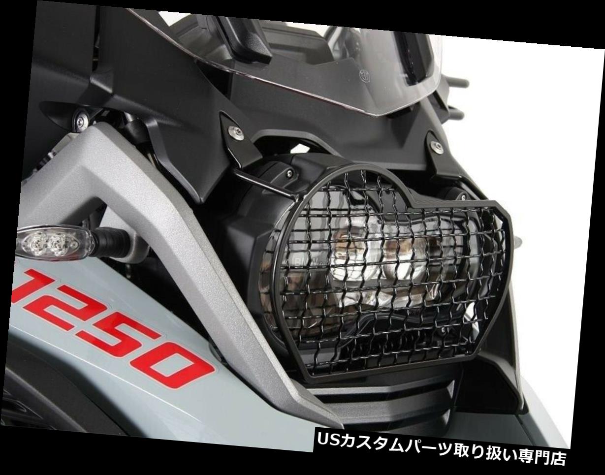 USヘッドライト BMW R1250gsアドベンチャーランプガードヘッドライトプロテクションブラック BMW R1250gs Adventure Lamp Guard Headlight Protection Black 【並行輸入品】