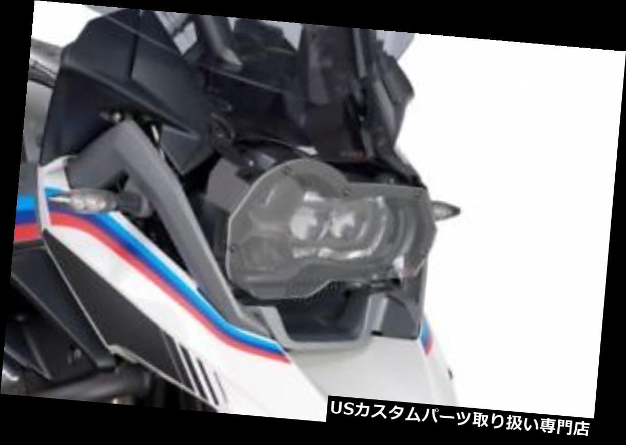 USヘッドライト BMW R1200GS ADVENTURE 13+クリアヘッドライトヘッドランプガードカバープロテクターM7567W BMW R1200GS ADVENTURE 13+ CLEAR HEADLIGHT HEADLAMP GUARD COVER PROTECTOR M7567W 【並行輸入品】
