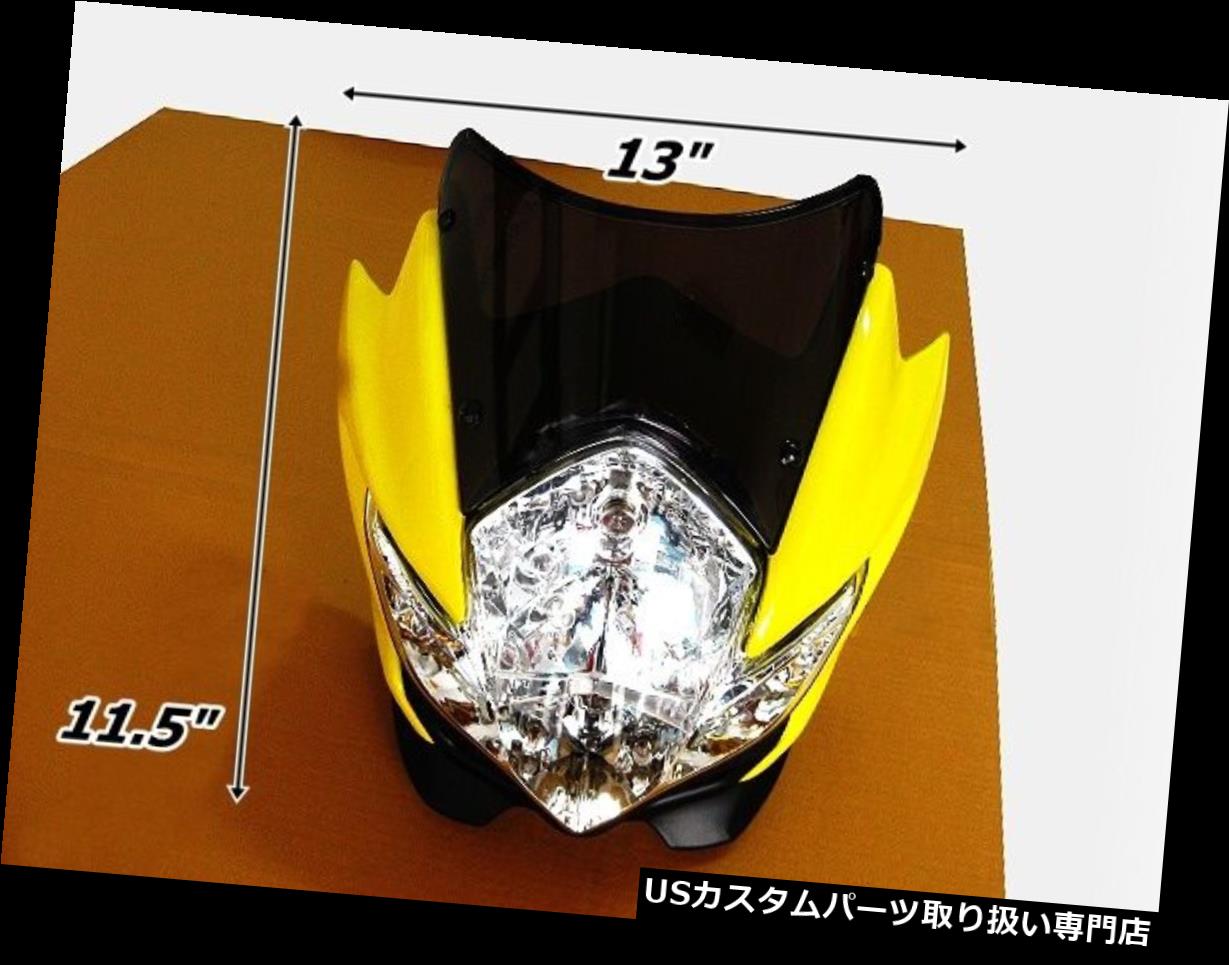 USヘッドライト ヘッドライトスパイダーDUCATIストリートファイター「黄色」＃BI1855＃ HEADLIGHT SPYDER DUCATI STREETFIGHTER \