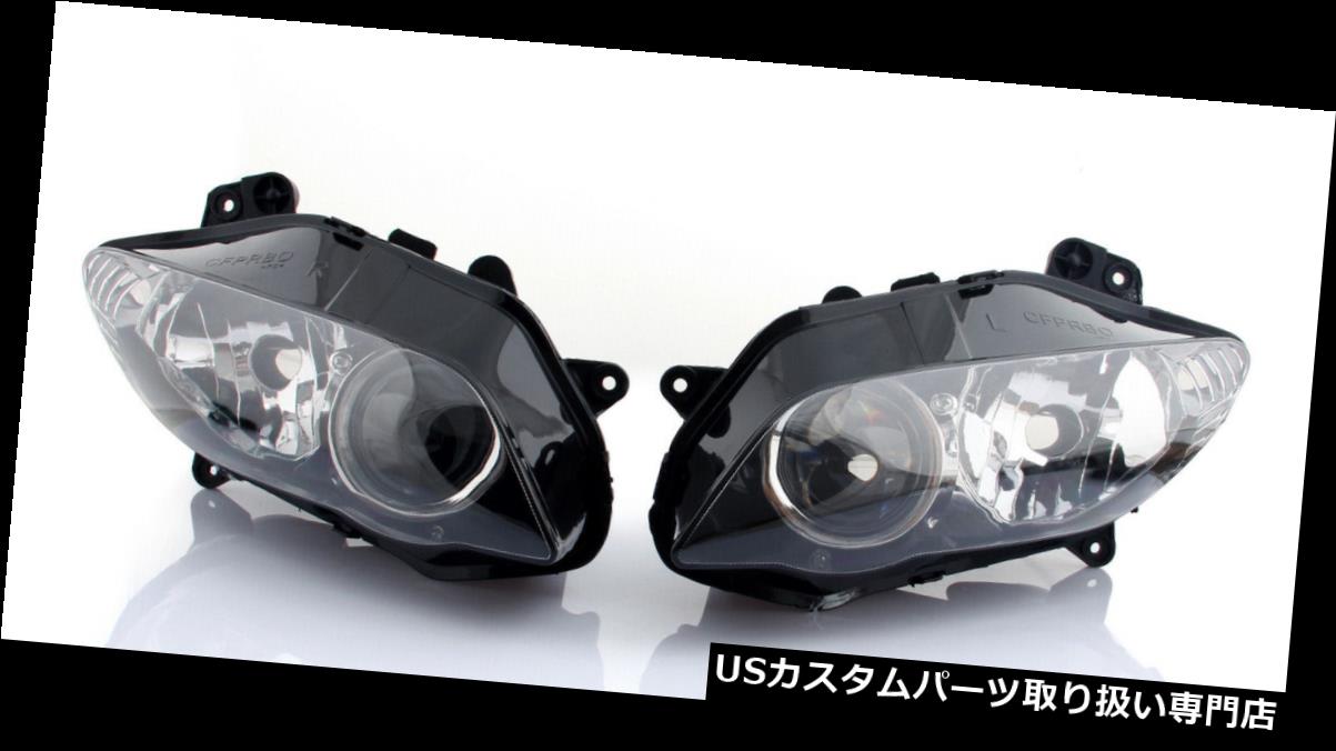 USヘッドライト ヤマハYZF R1 2004-2006のためのオートバイの明確な前部ヘッドライトのヘッドライトアセンブリ Motorcycle Clear Front Headlight Headlamp Assembly For Yamaha YZF R1 2004-2006 【並行輸入品】