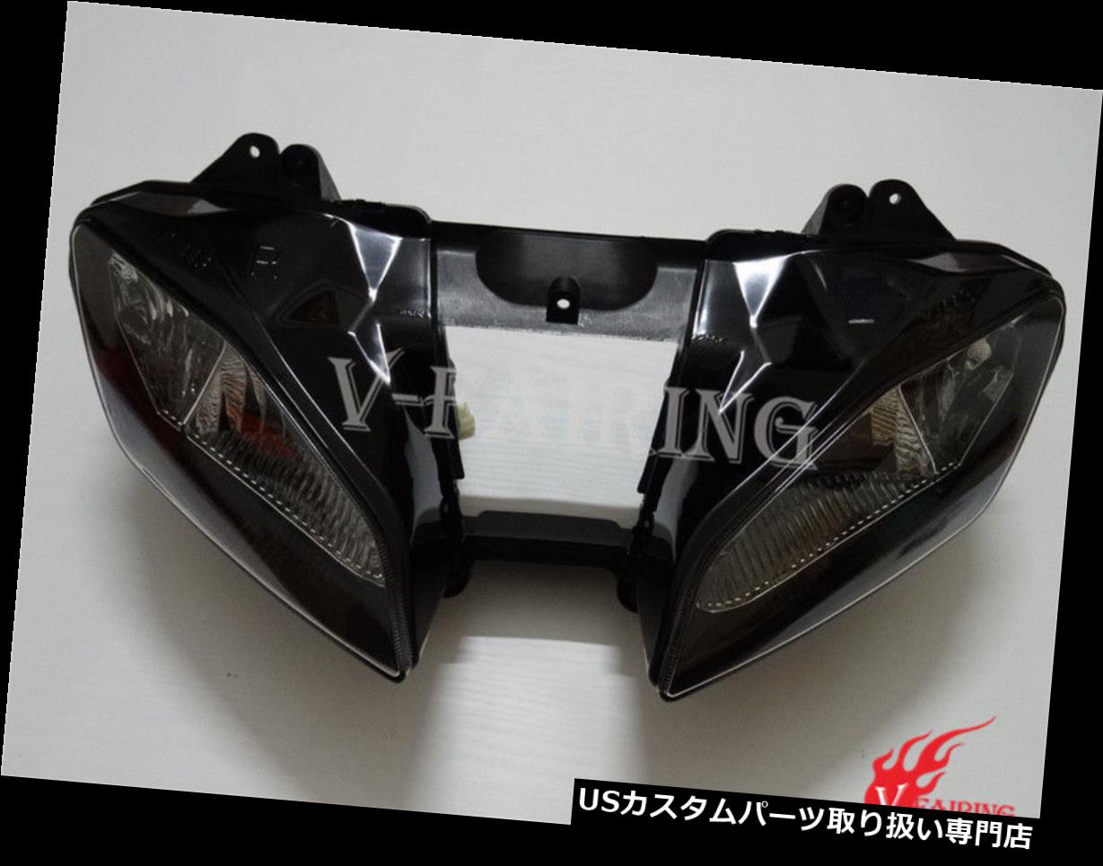 USヘッドライト ヤマハYZF R6 2008-2015オートバイ用ヘッドライトヘッドランプアセンブリヘッドライト Headlight Headlamp Assembly Head Light For Yamaha YZF R6 2008-2015 Motorcycle 【並行輸入品】