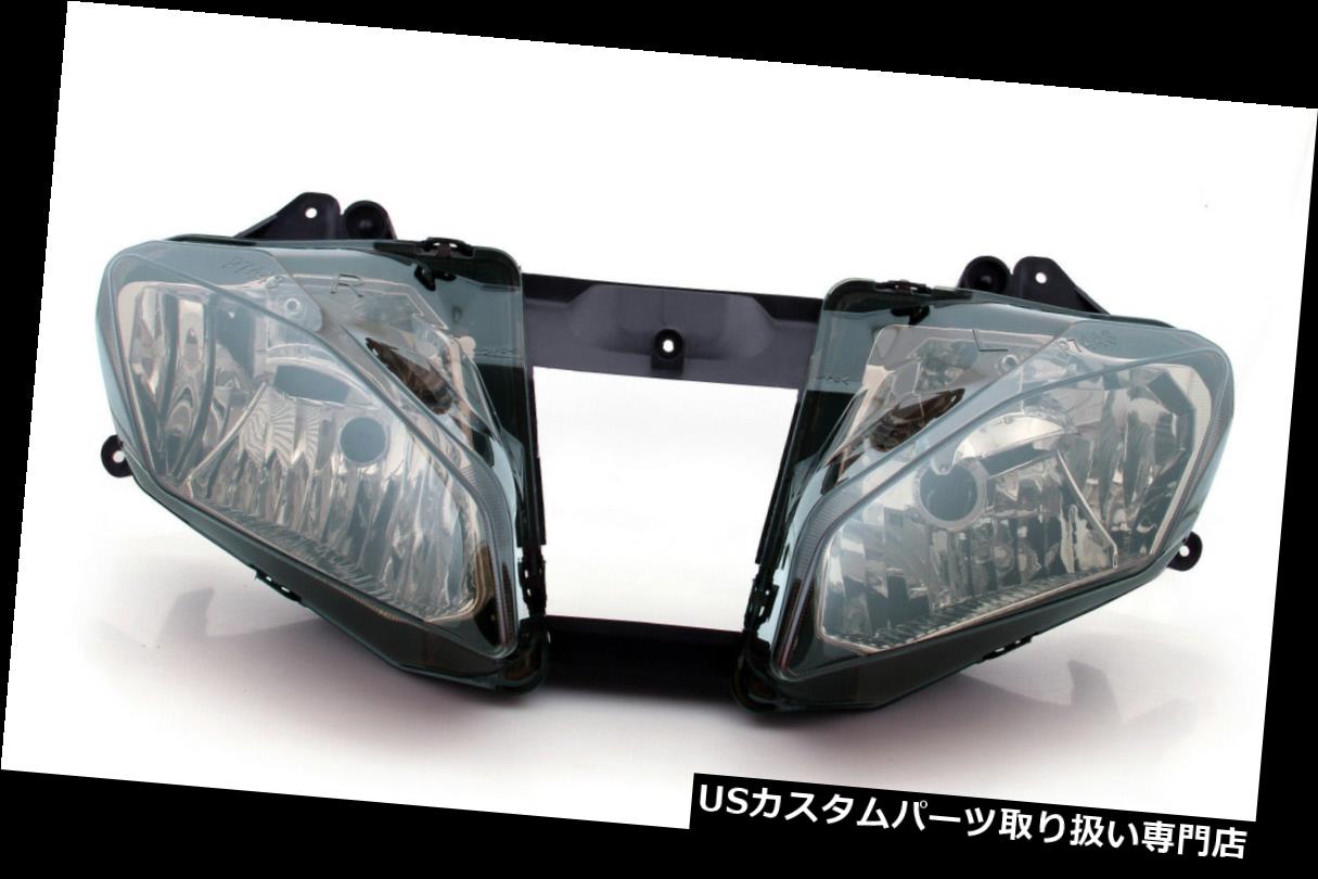 USヘッドライト ヤマハYZF 600 R6 2008-2012年のためのモーター煙の前部ヘッドライトのヘッドライトアセンブリ Motor Smoke Front Headlight Headlamp Assembly For Yamaha YZF 600 R6 2008-2012 【並行輸入品】