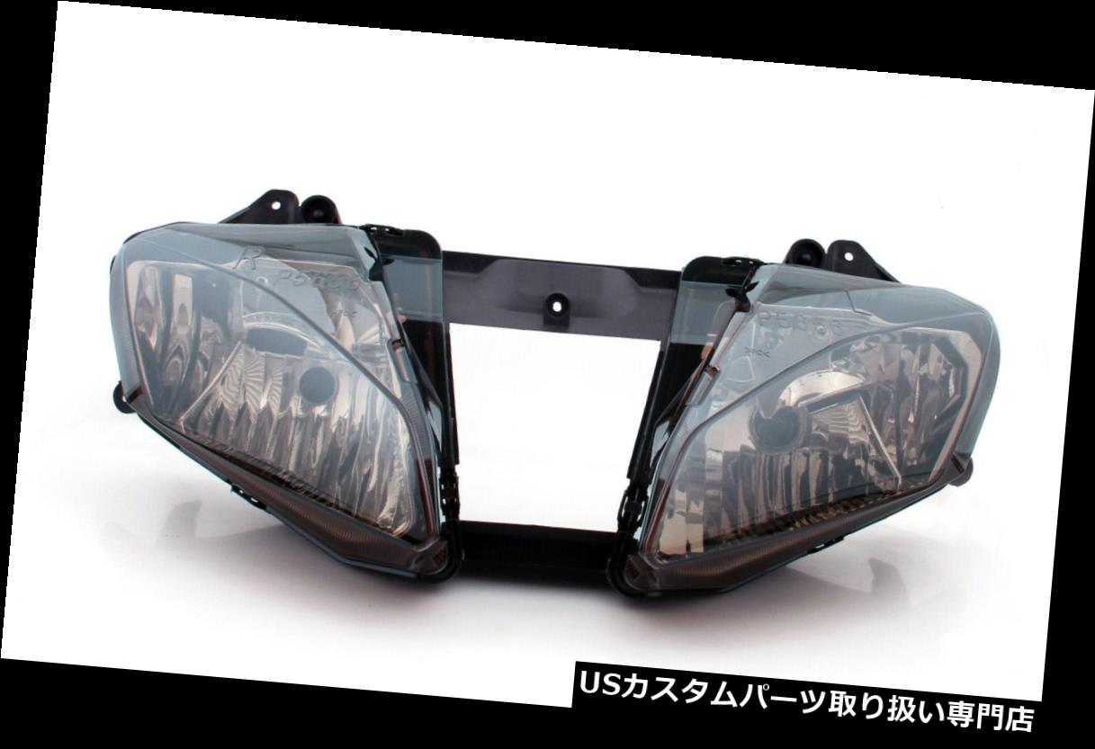 USヘッドライト ヤマハYZF 600 R6 2006 - 2007年のためのモーター煙の前部ヘッドライトのヘッドライトアセンブリ Motor Smoke Front Headlight Headlamp Assembly For Yamaha YZF 600 R6 2006-2007 【並行輸入品】