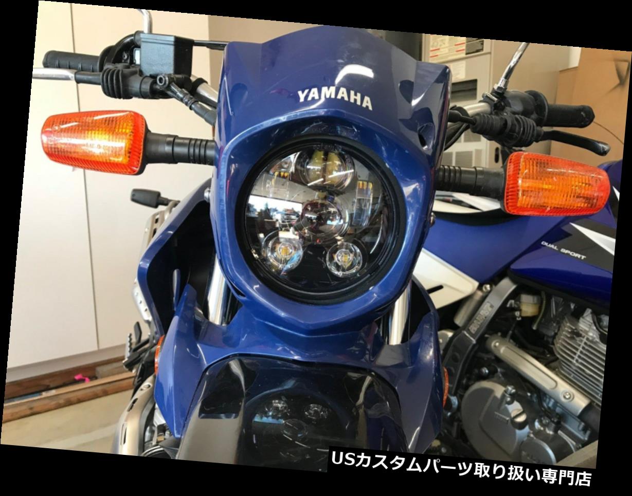 USヘッドライト ヤマハXT250用ブラックLEDヘッドライトキット - JNSエンジニアリング Black LED Headlight Kit for Yamaha XT250 - JNS Engineering 【並行輸入品】|カスタムパーツ WORLD倉庫