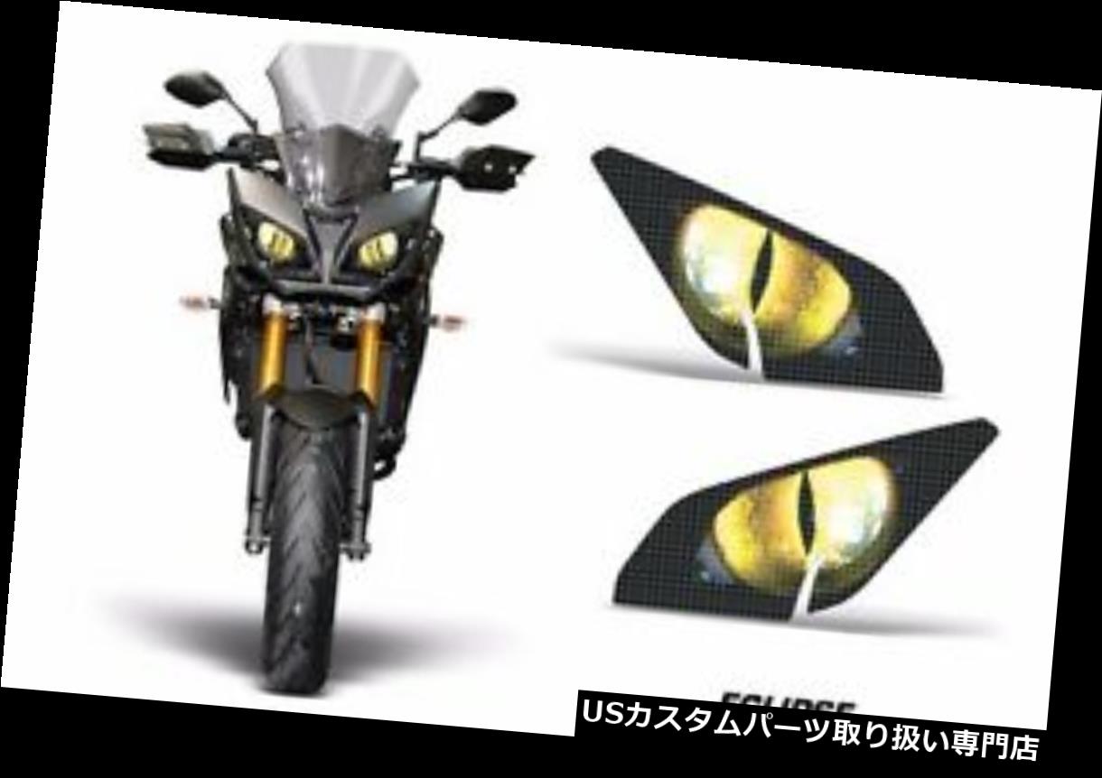USヘッドライト ヤマハFJ-09 2015 ECLPS Y用ストリートバイクヘッドライトアイグラフィックスキットデカールカバー Street Bike Headlight Eye Graphics Kit Decal Cover For Yamaha FJ-09 2015 ECLPS Y 【並行輸入品】|カスタムパーツ WORLD倉庫