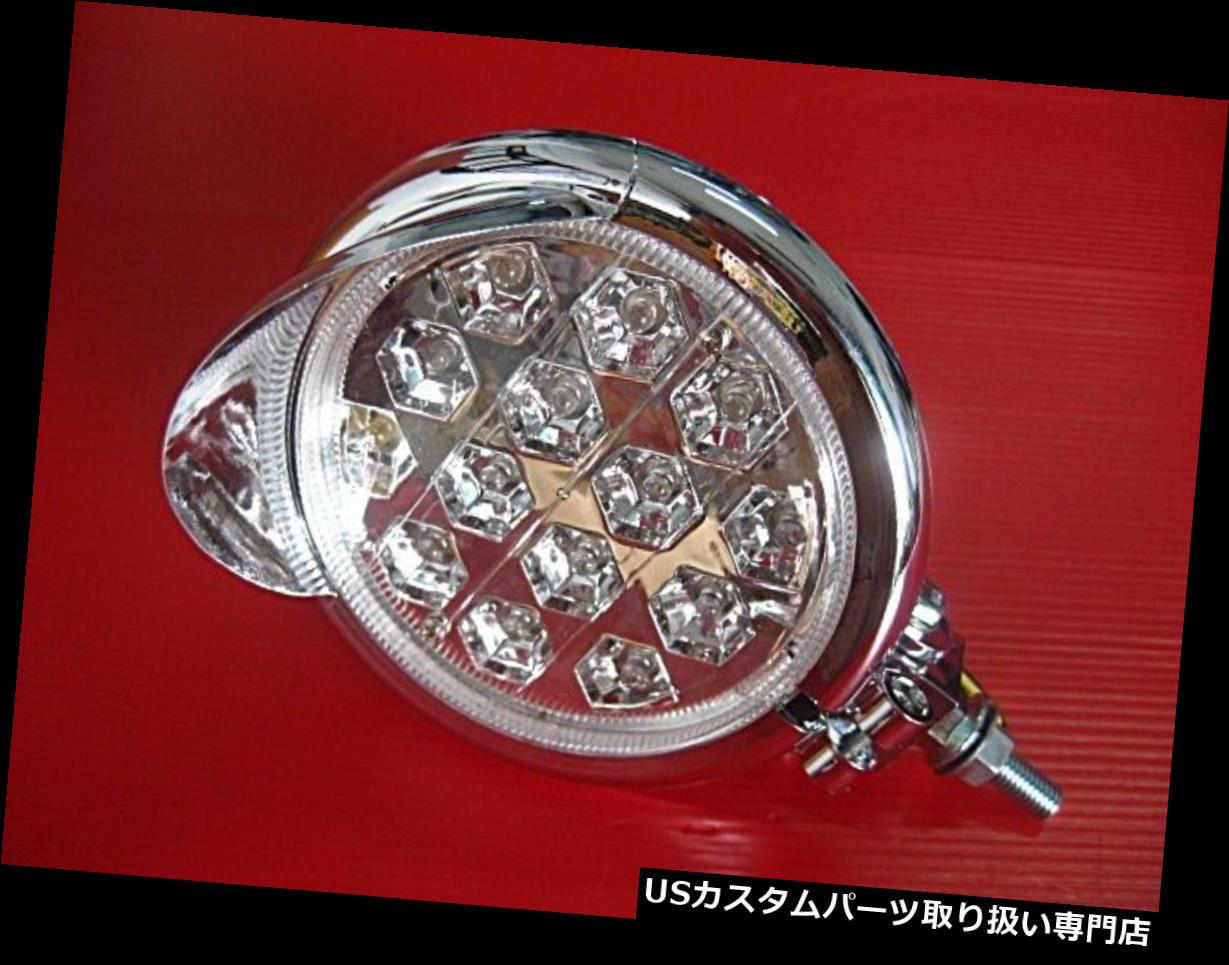 USヘッドライト ヤマハVSTAR VIRAGO XV 250 1988年アップ赤LEDヘッドランプヘッドライトアクセサリー[ES039] YAMAHA VSTAR VIRAGO XV250 1988 UP RED LED HEADLAMP HEADLIGHT ACCESSORIES [ES039] 【並行輸入品】